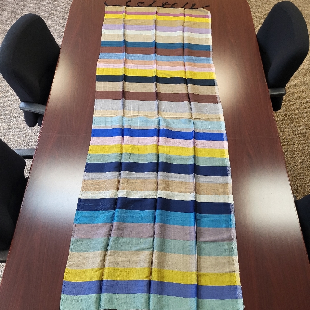 TABLE RUNNER 100% Raw Silk NWOT - Picture 3 of 8
